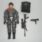 Vintage 1986 Low Light G.I. GI Joe v1 100% Complete Action Figure 3.75 ARAH 80s
