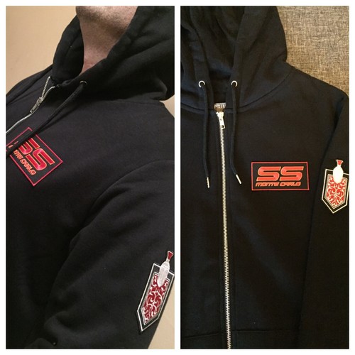 Chevy Monte Carlo SS Zip up Custom Hoodie G-Body Shop Authentic Throwback 2XL - 第 2/2 張圖片