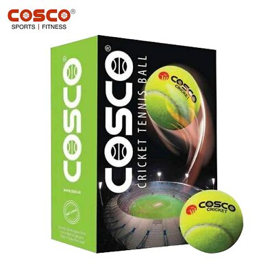 Cricket Sports Play Cosco Light Cricket Tennis Ball, Pack of 6