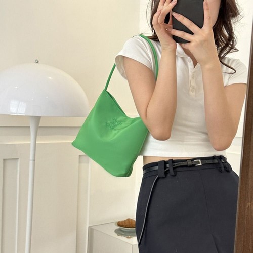 Embroidered Letters Underarm Handbag High-capacity Single Shoulder Bag Girl - Picture 9 of 13