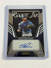 2022 Panini Absolute /199 Sebastian Rivero Auto RC Rookie #RKI-SR Braves Royals