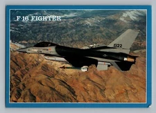 Aviation Airplane Postcard F-16 Fighter BB29