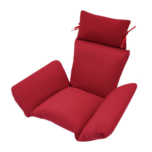 Cojín para silla Egg, cojín columpio cesta colgante engrosada - Imagen 10 de 18