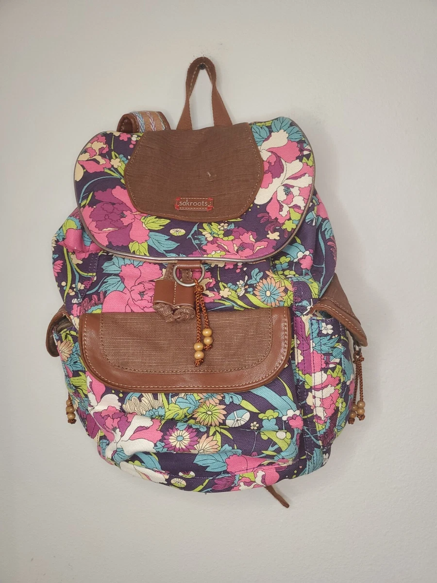 Sakroots peace backpack top