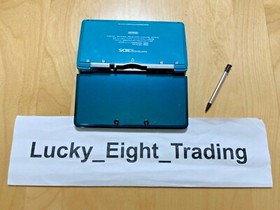 Nintendo 3DS Aqua Blue Console Stylus Japanese ver [H]