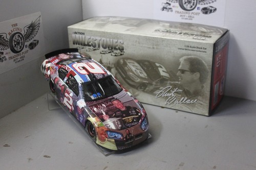 2005 Rusty Wallace Milestones 4 Car Set 1/24 Action NASCAR Diecast Lot - Picture 2 of 5