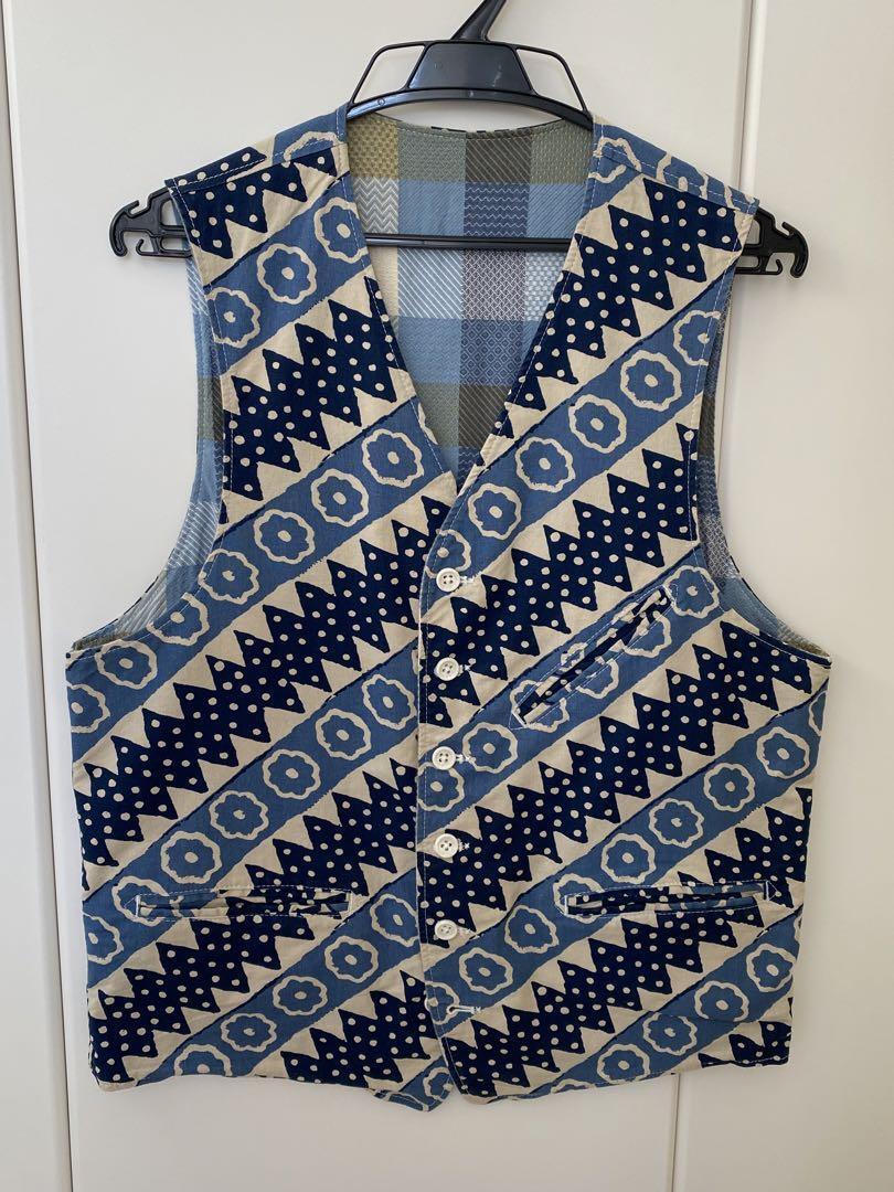 Engineered Garments Reversible Vest Size M Used From Japan Engineered Garments Reversible Vest Size M Used From Japan