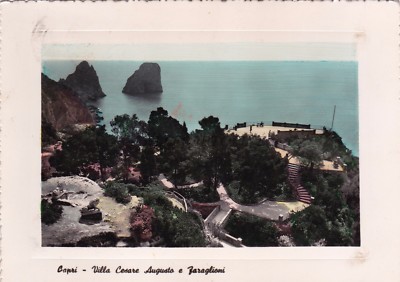 CAPRI - Villa Cesare Augusto e Faraglioni 1956
