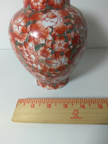 Hongkong Blume Porzellan Bürste Topf Vase 6 Zoll - Bild 6 von 9