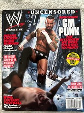 October 2011 WWE Magazine Autographed by CM Punk