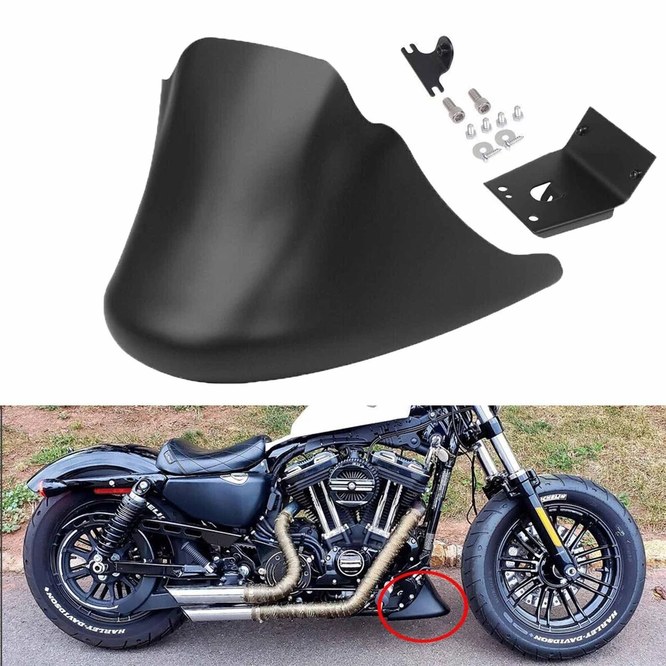 Carenado de alerón delantero para Harley Sportster XL 883 1200 XL1200X 2004-2020 Foto 3 de 4