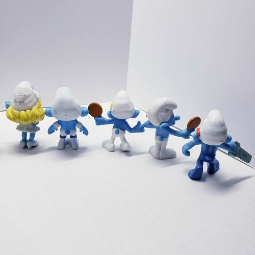 Smurf Figurines Lot of 13 Different Figures (McDonald’s) 2011 and 2013 - Picture 8 of 10