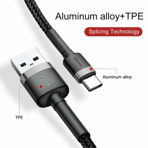 Baseus USB Type C Cable Fast Charging Data Sync Type-c Cable USB Cable - Picture 9 of 13