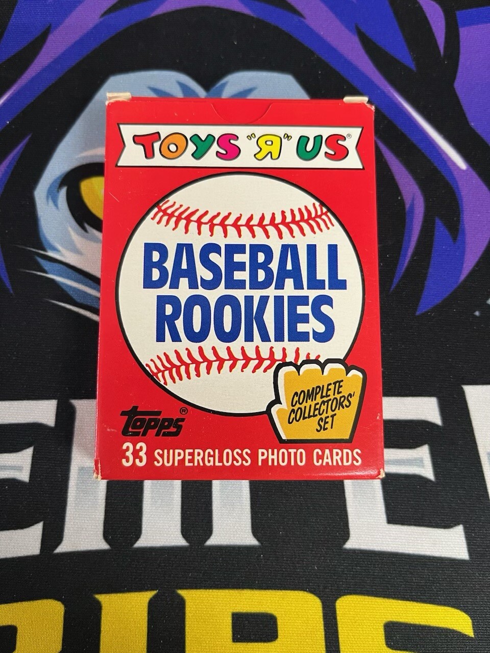 1988 Topps Toys 'R' Us Baseball Rookies Complete Mark McGwire Rookie Card 