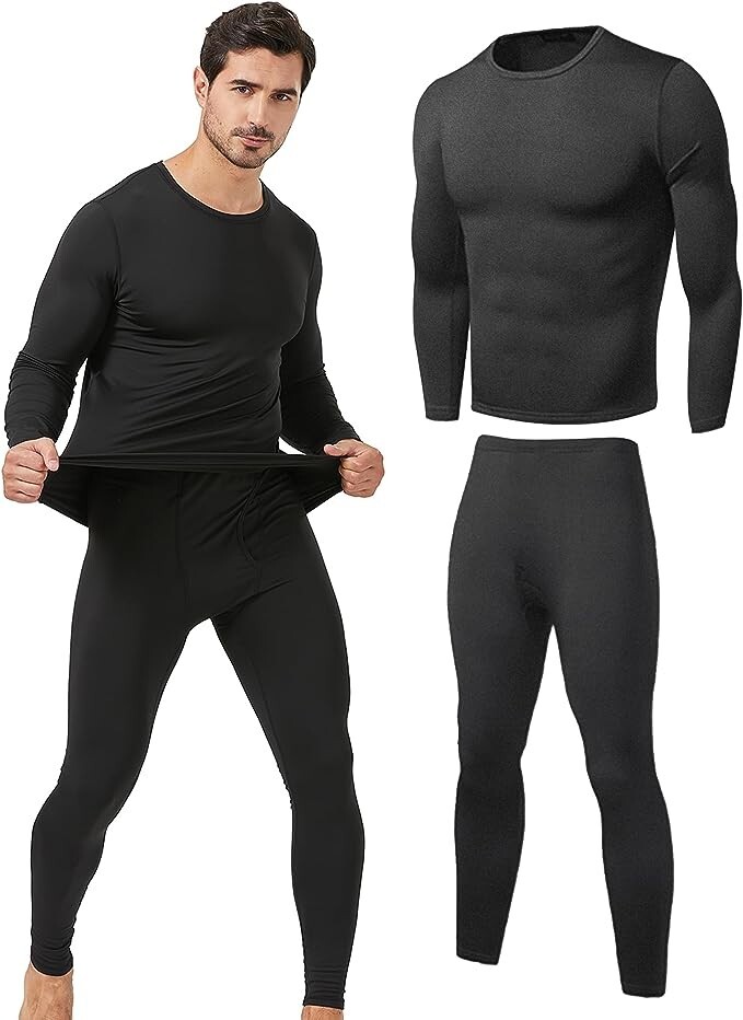 Ropa interior térmica de invierno para hombre ropa transpirable multifuncional (LG) (UQB002)