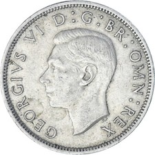 #1183452 Coin, Great Britain, George VI, Florin, Two Shillings, 1947, EF