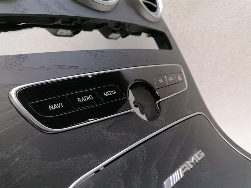 MERCEDES C63 AMG W205 Centre Veneer A2056803601 Leiste Abdeckung 