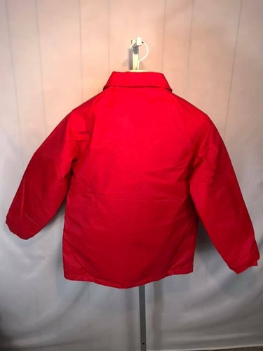 New Vintage Retro Red Coach Jackets Lined Nylon Team Jacket XL 18-20 (H) - Picture 10 of 12