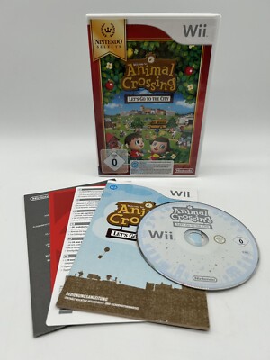 Nintendo Wii - Animal Crossing: Lets go to the City - CiB vollständig - Händler