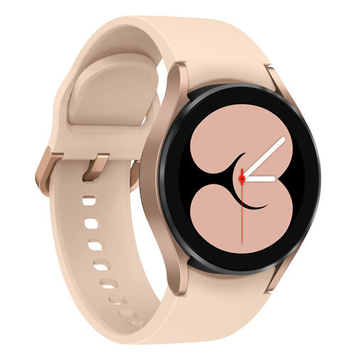 Samsung Galaxy Watch4 40mm with HR Monitor Fitness Sleep Track VO2 Max Pink Gold - Picture 3 of 6