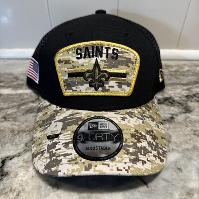 Acheter la casquette Sideline 9Fifty des Saints par New Era