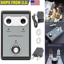 12V Gasoline Car Spark Plug Tester Dual Hole Diagnostic Tool Ignition Testers