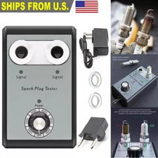 12V Gasoline Car Spark Plug Tester Dual Hole Diagnostic Tool Ignition Testers