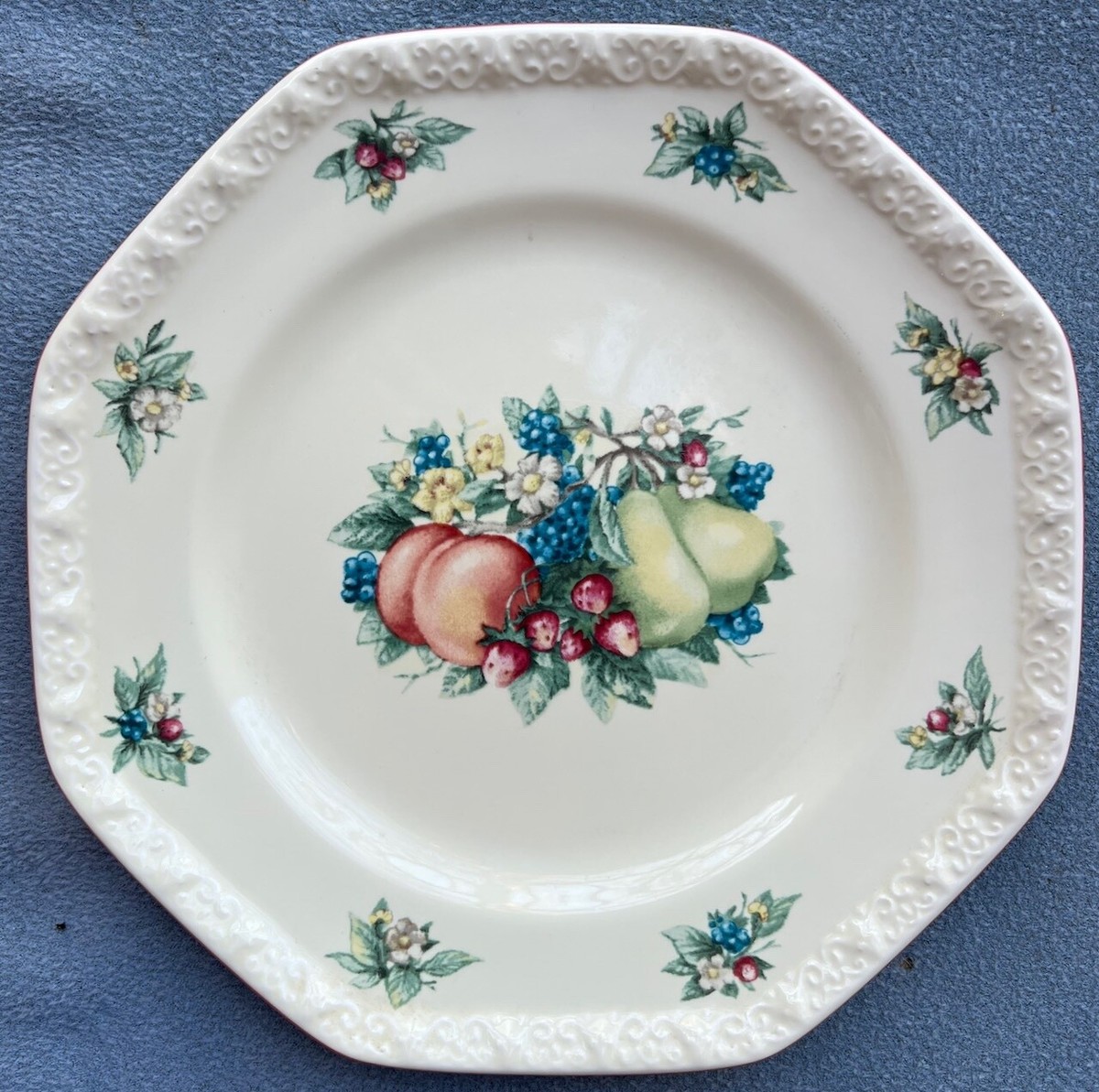 AVON プレート（Sweet Country Harvest ）5枚セット Set of FIVE Avon Sweet Country Harvest Dinner Plates | eBay