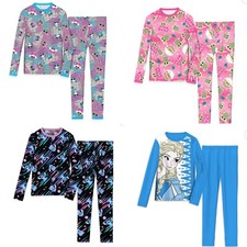 Girl  s Climateright By Cuddl Duds Thermal Set, Various Sizes  Characters