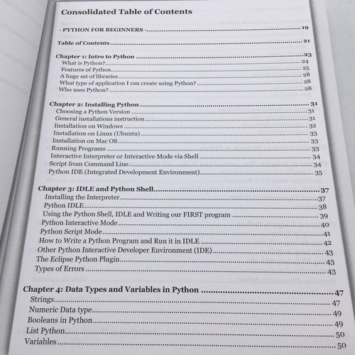 PYTHON 5 Manuscripts in 1 Book Code, Data Analysis Science and Machine Learning - Picture 5 of 9