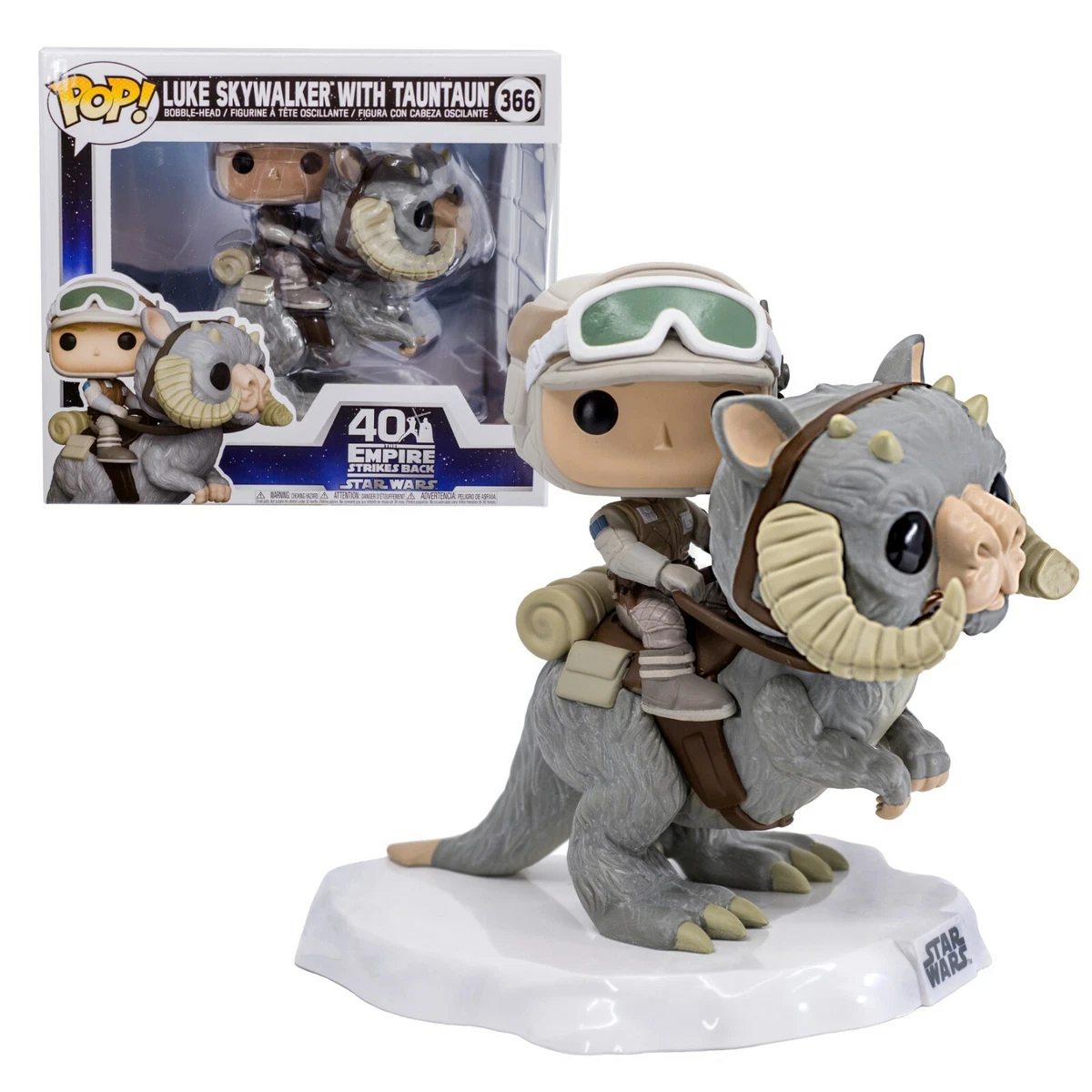 Luke Skywalker With TaunTaun Funko Pop 366 Star Wars Bobble Head