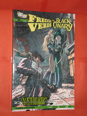 GREEN AND BLACK CANARY ARROW - in volume REGULAR SERIES N°1 PLANET sienkiewicz