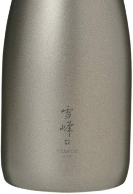 Snow Peak Men's Titanium Sake Bottle Silver One Size New | eBay
