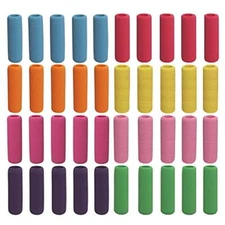 Soft Cushion Pencil Grips 40 Pcs Writing Drawing Aid Pen Holder for Kids, 