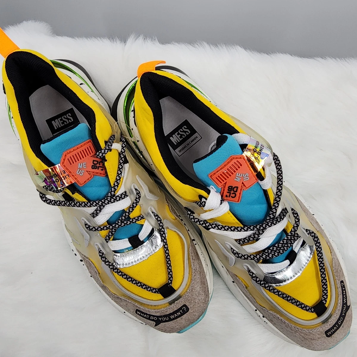 Chunky sneakers yellow store
