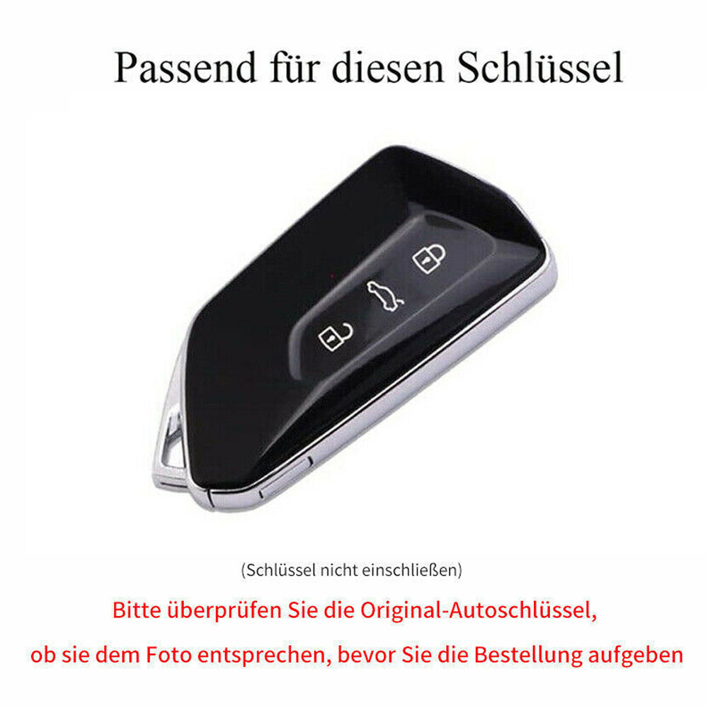 Kaufe Mode Metall Auto Schlüssel Fall Abdeckung Shell Fob Für Volkswagen VW Golf  8 MK8 ID-4 ID-6 Für Skoda Octavia a8 Für Seat Leon FR MK4 Cupra