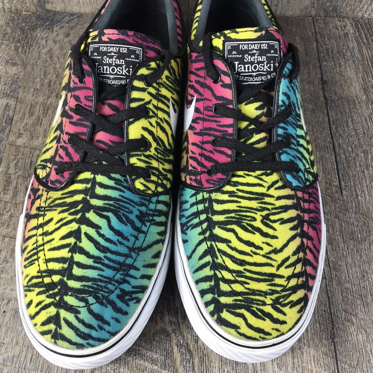 Nike SB Zoom Air Stefan Janoski Shoes Mens 10 Tiger Pack  display picture 2