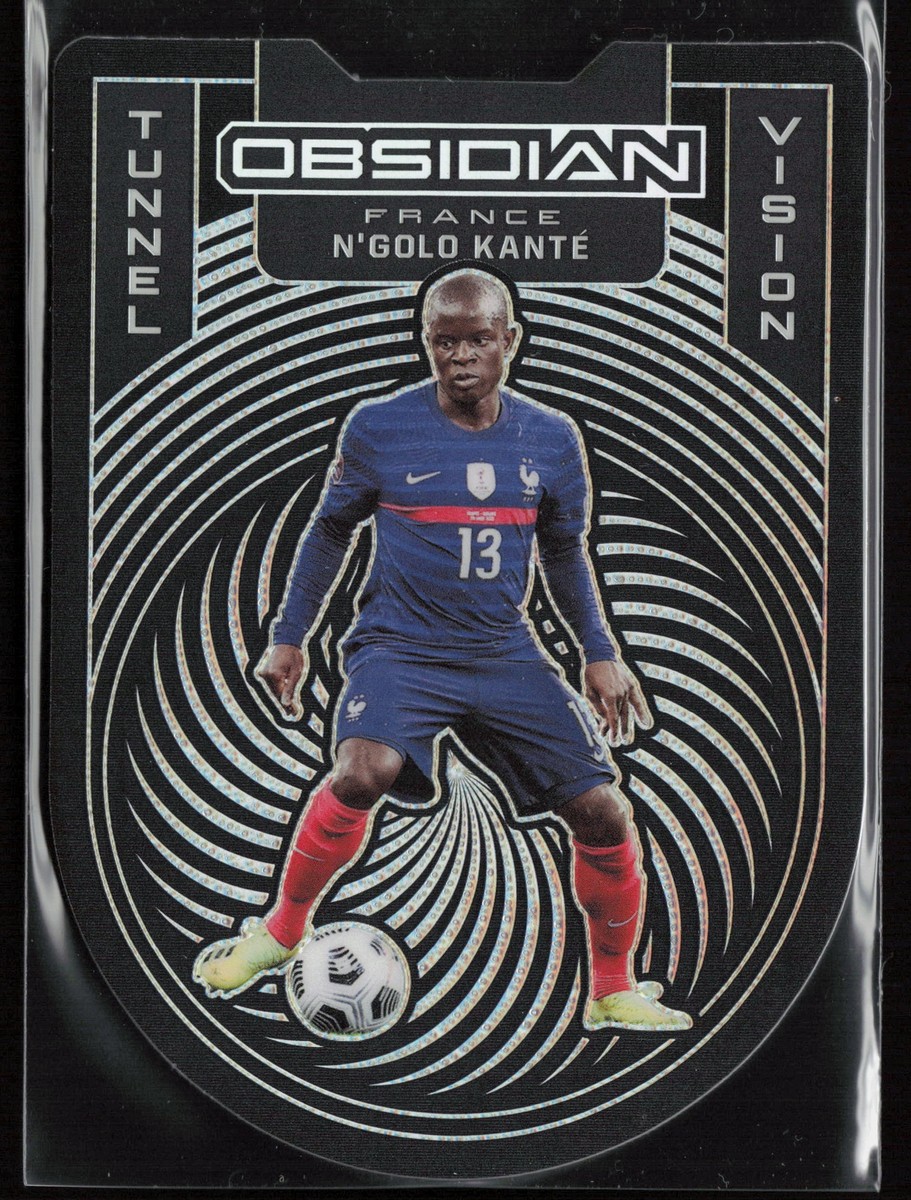 2022 Panini Obsidian #d/99 #16 N'Golo Kante Die-Cut Tunnel Vision
