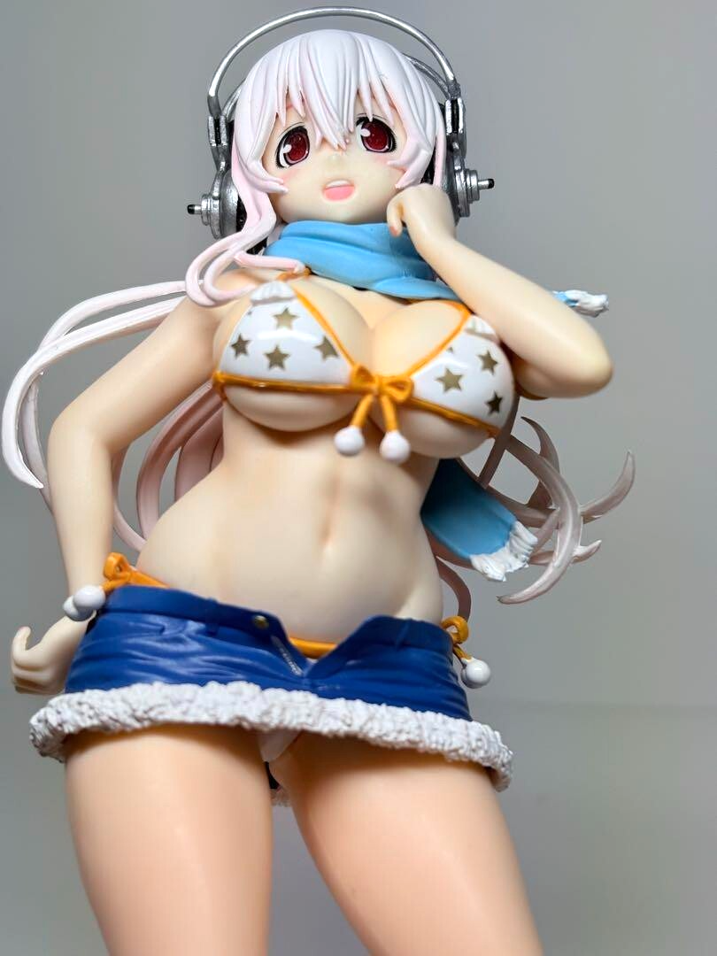 Super Sonico Super Pochaco Winter Ver. Figure Set of 2 Taito Prize