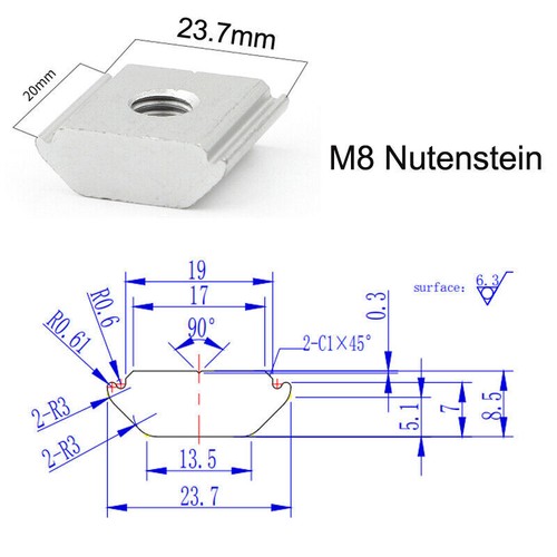 Solarmodul Halterung Flachdach Trapezblech Montageschiene 40CM Alu Befestigung - Bild 27 von 29