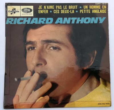 45 TOURS ..RICHARD ANTHONY .      ICH MAG DEN GERÄUSCH NICHT 1968