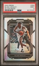 2022 Blake Wesley Prizm Silver PSA 9 Spurs RC