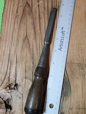 vintage wood chisel 9 in long 1/2"