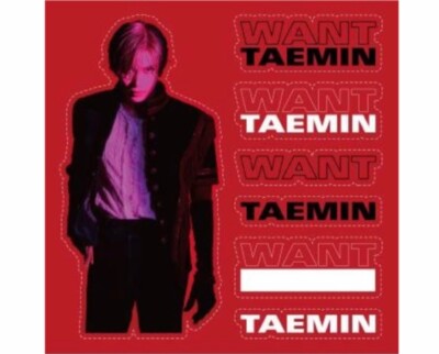 SHINee Tae Min Mini Album Vol.2 WANT Taiwan CD+Card (Want Ver
