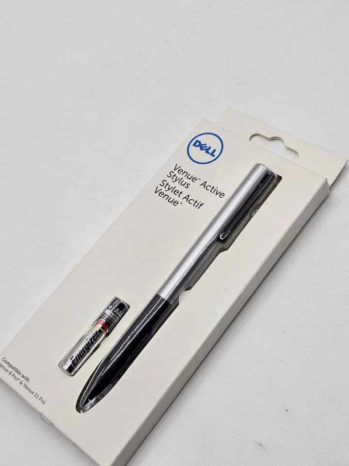 New OEM Dell Venue Pro 8 & Venue Pro 11 Active Stylus Pen Black/Silver RTMND - Image 2 of 3