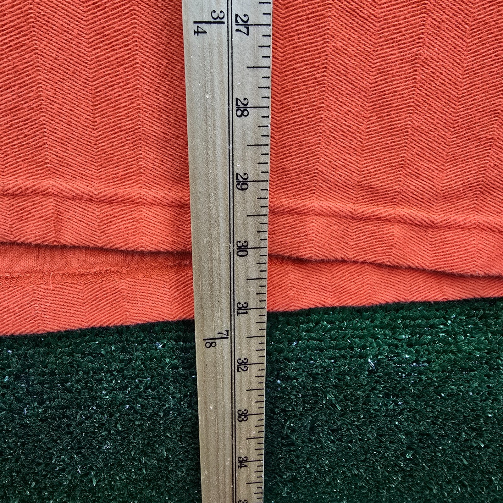 Chaps Ralph Lauren Polo Shirt Mens Large Orange Short Sleeve Vintage Y2K Golf thumbnail 5