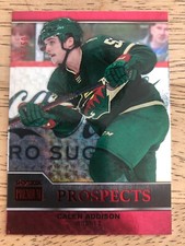 2021-22 Skybox Metal Universe Star Rubies /50 Calen Addison #PP-34 Rookie RC