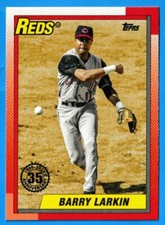 2025 Topps Series 1 Baseball 1990 35th Anniversary Barry Larkin T90-3 Cincinnati