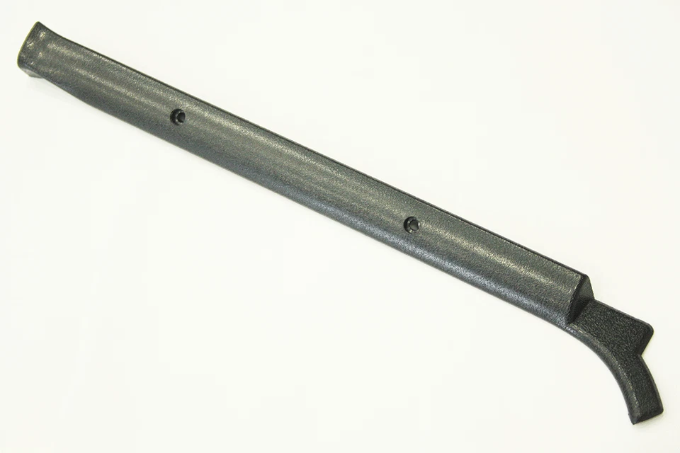 Par de molduras interiores Land Rover Defender 90 110 1987-2016 pilar A negras Foto 2 de 4