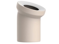Sanit Wc Anschlussbogen Bahamabeige Ø 110Mm X 22° DN100 AnschlußRohr AbflußBogen